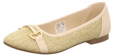 Produktbild von living UPDATED Damen-Ballerina Beige, Farbe:beige/schlamm, EU Größe:38