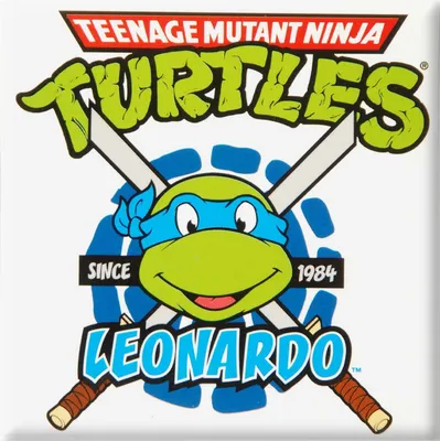 Obrázek produktu pro Teenage Mutant Ninja Turtles - Magnet na ledničku RO7685 (Jedna velikost) (Bílá/Zelená/Modrá)