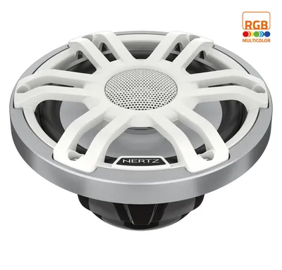 Image de Hertz Marine HMX 6.5 S-LD-SW, haut-parleur coaxial à 2 voies de 16,5 cm, blanc