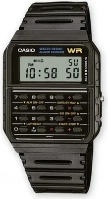 Immagine prodotto di CASIO VINTAGE, Modello: CALCOLATRICE, Collezione EDGY - Nero