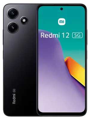 Obrázok produktu pre Xiaomi Redmi 12 5G 8 GB/256 GB Schwarz (Jade Black) Dual-SIM 23076RN8DY
