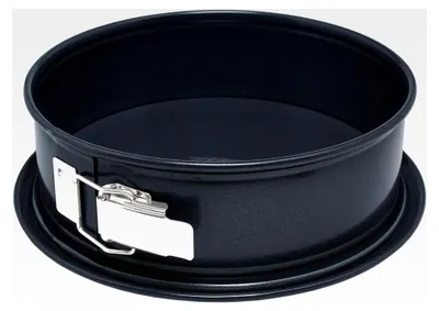 Produktbild von Birkmann Premium Backform, Springform Ø 26 cm, aus Emaille, mit Edelstahlverschluss, PFOA-frei, hohe Materialstärke, 9 cm extra hoher Rand