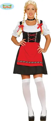 Image de Costume de danseuse bavaroise, taille M-L, taille:M