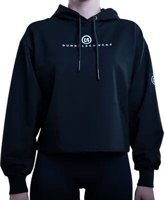 Produktbild von Dunkelschwarz Damen Hoodie oversize W-3 ROLLUP black - S