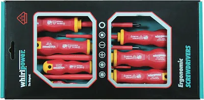 Produktbild von PROREGAL Elektrischer Schraubendreher Set, 6 -pcs -Whirlpower®, 1000 V, GS