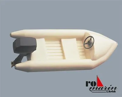 Produktbild von Krick Schlauchboot mit Außenbordmotor-Atrappe 1:25