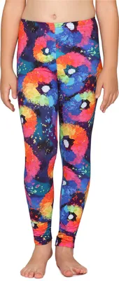 Image de Leggings longs en coton pour fille Merry Style MS10-337 (Pissenlit, 110)