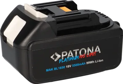 Produktbild von 18V Akku Makita BL1850 für Makita LXT-Serie mit USB-C PD65W