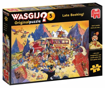 Produktbild von Wasgij Original 5 Billigangebot gebucht! 1000 Teile Puzzle