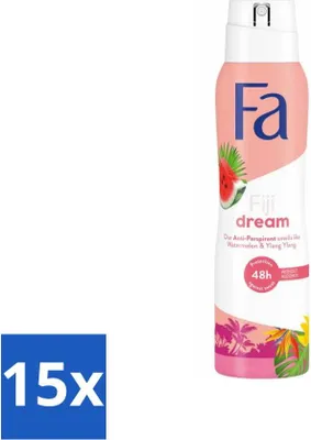 Immagine prodotto di Fa Deodorant Spray Fiji Dream 150 ml - Confezione risparmio - 15 pezzi