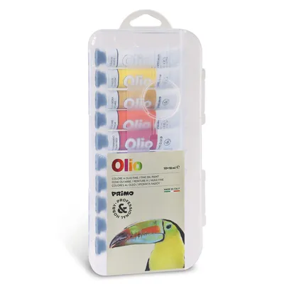 Obrázek produktu pro Primo 425TO10P, Více, Olejová barva, Gel, 18 ml, 10 kusů