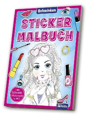 Produktbild von Mal- & Stickerbuch: Schminken
