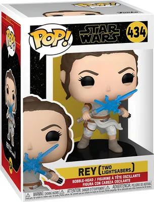 Produktbild von Star Wars - Rey (Two Lightsabers) 434 - Funko Pop! - Vinyl Figur