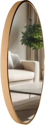 Produktbild von Wandspiegel Elsie L - gold matt