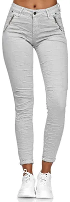 Produktbild von EGOMAXX Damen Stoffhose Chino Crinkle Größe: 38