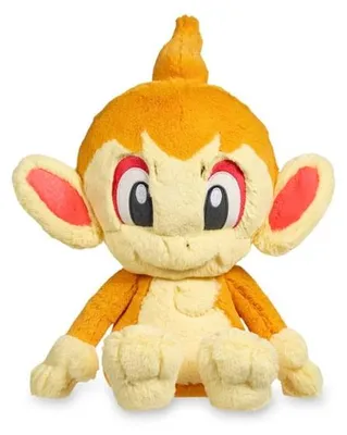 Produktbild von Pokémon Center Panflam (Chimchar) Kuschelige Freunde Plüsch – 42 cm