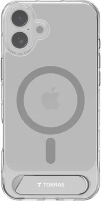 Immagine prodotto di Torras Pstand Series Case for iPhone 16 Plus (transparent)