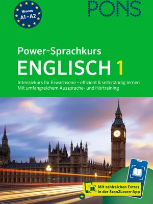 Produktbild von PONS Power-Sprachkurs Englisch 1