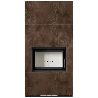 Zdjęcie produktu dla Kominek modułowy FLOKI BOX 8 kW fi 160 zabudowa ze spieku OXIDE MORO
