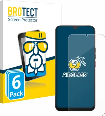 Produktbild von 6x BROTECT Schutzglas für Volla Phone 22 Schutzfolie Panzer Folie Glas Display Schutz klar