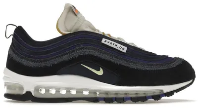 Imagen del producto de Nike Air Max 97 SE Running Club, color  y azul real, talla 42.5 (UE)