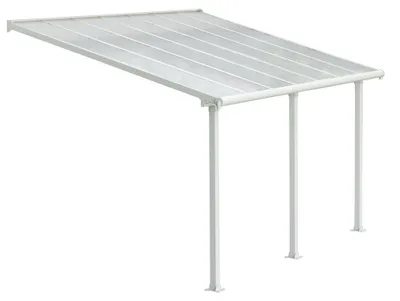 Produktbild von Palram - Canopia Aluminium Terrassenüberdachung Olympia Weiß 295x546x305 cm