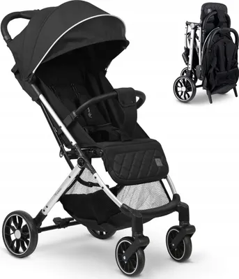 Produktbild von Kinderwagen Nukido Paseo 2 Sekunden Faltbar, 360° Räder Und Grosse Hinterräder