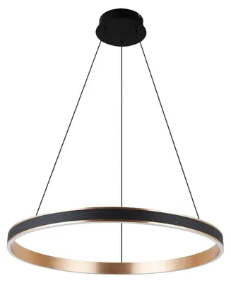 Zdjęcie produktu dla Lampa wisząca LED 54W Rio 80 3-STEP DIMM BK/GO AZ5778 Azzardo
