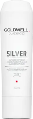 Zdjęcie produktu dla Goldwell Dualsenses Silver Conditioner odżywka do włosów platynowy blond i siwych 200 ml