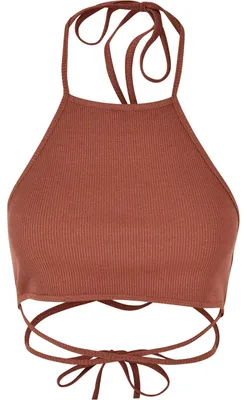 Produktbild von Urban Classics - Kurzes Top für Damen TN1198 (XL) (Terrakotta)