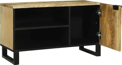 Immagine prodotto di vidaXL - Mobile TV in legno multistrato, 80 x 33 x 46 cm, colore naturale