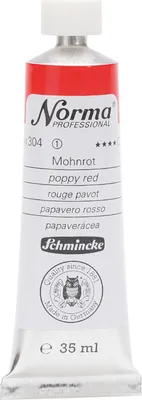 Schmincke 35ml Norma Professional Mohnrot Öl  11 304 009