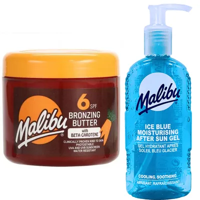 Produktbild von Malibu Bräunungsbeschleuniger LSF 6 300 ml + After Sun Gel 200 ml