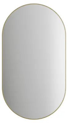 Obrázok produktu pre Dekoratívne zrkadlo Talos Picasso Design zrkadlo zlaté 50x90 cm - s vysokokvalitným hliníkovým rámom pre nad?asovú atmosféru - Ideálne zrkadlo do kúpe?ne a na stenu