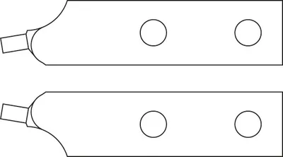 Produktbild von GEDORE E-8000 J 41 EL Ersatzspitzen-Paar gewinkelt Ø 3,2 mm, 2011719