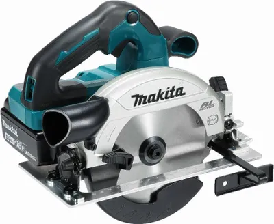 Image de Scie circulaire 18 V Li-Ion 5 Ah Batterie 18 V LXT Ø 165 mm MAKITA - 2 batteries, chargeur, coffret - DHS661RTJU