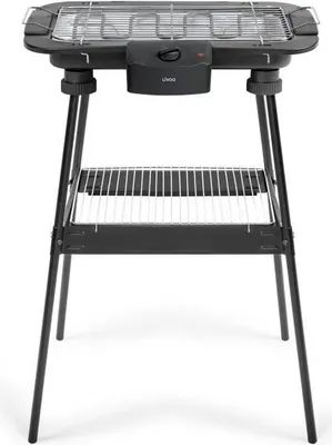 Immagine prodotto di Barbecue elettrico nero da 2200 w su gambe Livoo DOM506