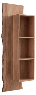 Immagine prodotto di MASSIVMOEBEL24 | mensola in legno di Acacia 50x22x147 Acacia naturale laccato PURE ACACIA #101