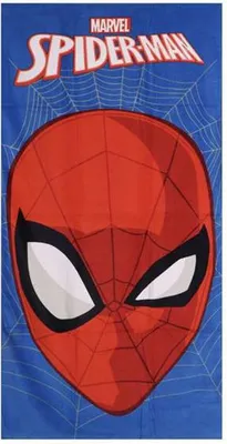 Productafbeelding van Strandlaken Spider-Man, blauw, 70 x 140 cm