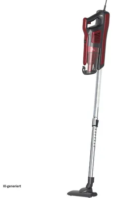 Immagine prodotto di Aspirapolvere ciclonico 2 in 1 600 W con cavo e accessori - Nero-rosso