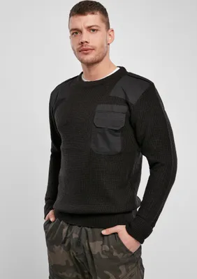 Obrázok produktu pre Urban Classics Klasický pánsky sveter Gnung čierna S