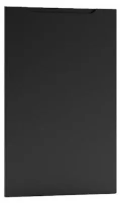 Produktbild von Küchenunterschrank 45 cm - Schwarz - Die Geschirrspülerfront - Sockel im Set enthalten - Höhe 71,3 cm