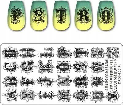 Immagine prodotto di Piastra per nail art DRDS-L0016