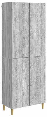 Immagine prodotto di Set di armadi 2 pcs Sonoma grigio Legno ingegnerizzato