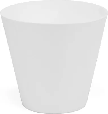 Image de Pot De Fleur Blanc ø26cm Plastiken - Plastiken