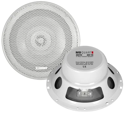 Produktbild von MB Quart ASC 116, 2-Wege, 160 W, 80 W, 4 Ohm, 14,3 cm, 1,9 cm
