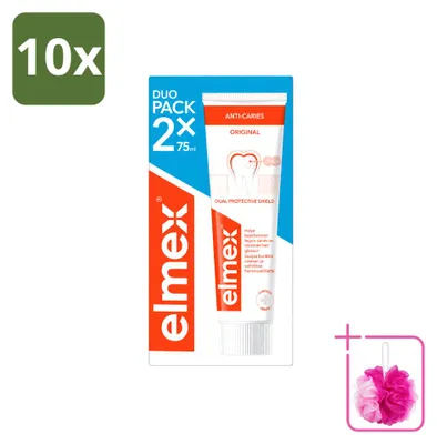 Obrázok produktu pre 10 x Zubná pasta Elmex proti zubnému kazu s aminfluoridom - 75 ml - Balenie 10 kusov