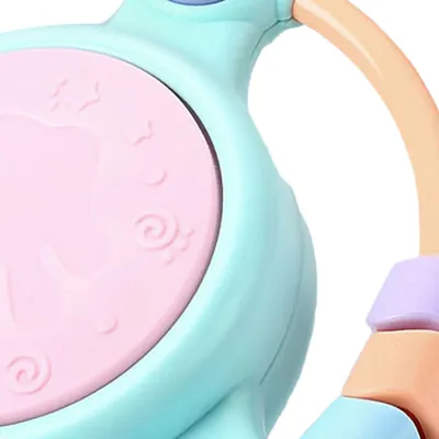 Image de Instrument de musique pour bébés, multifonctionnel, préscolaire, apprentissage pédagogique pour les tout-petits, les jeunes enfants, tambour à perles vert