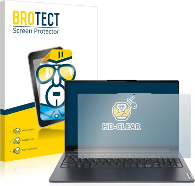 Produktbild von Für Lenovo Yoga 7 Gen 6 (14") 16:9 Schutzfolie BROTECT Displayschutz Display Schutz Folie Klar Transparent