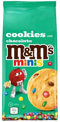 Produktbild von M&M'S Cookies Chocolate Minis 180g